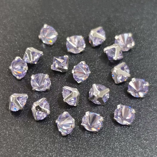 【Offline Packing】Zircon Beads For Jewelry Making 100 pcs