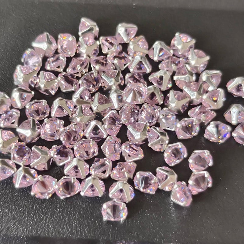 【Offline Packing】Zircon Beads For Jewelry Making 100 pcs