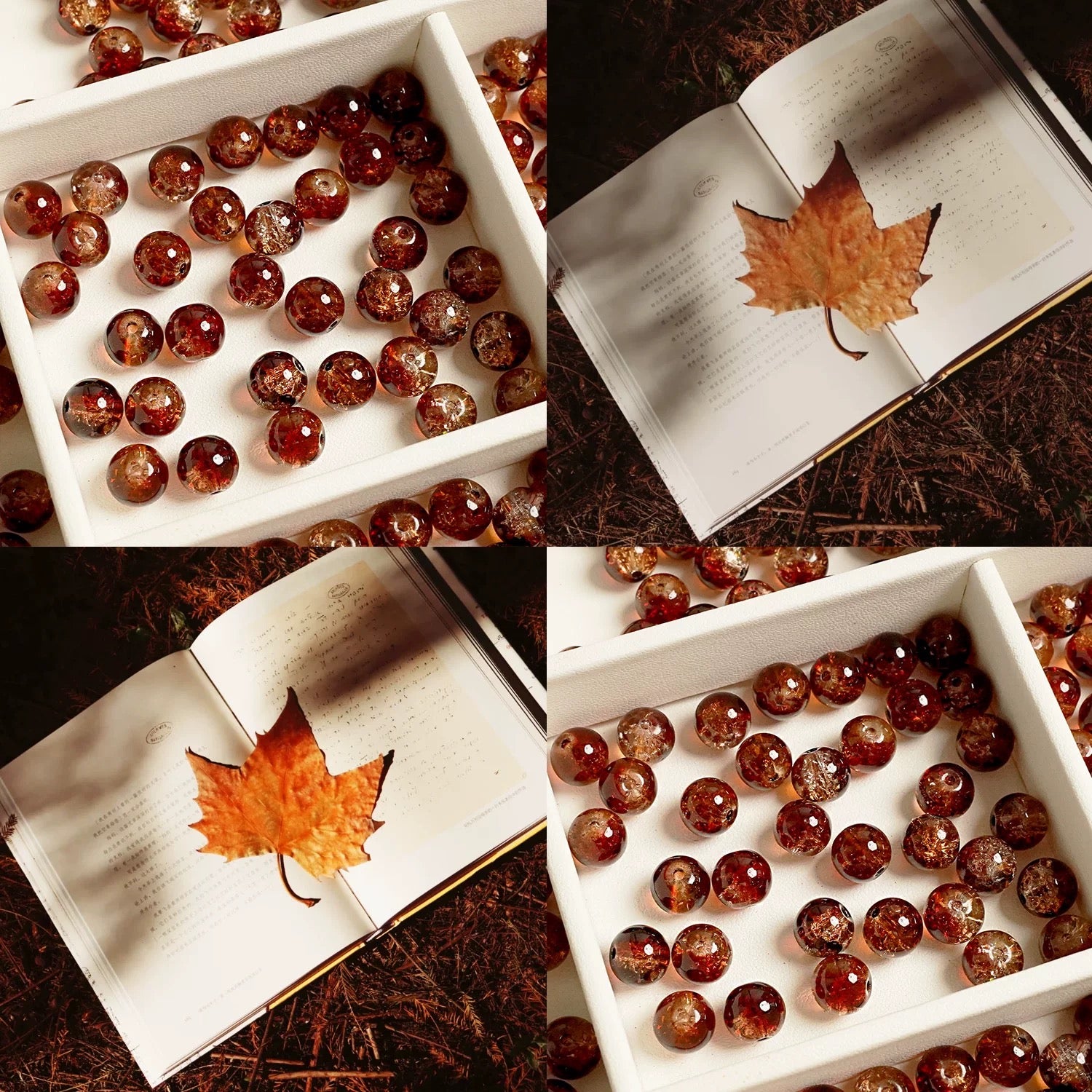 【Offline Packing】For Jewelry/Key Chain-10mm Crystal Glass Beads