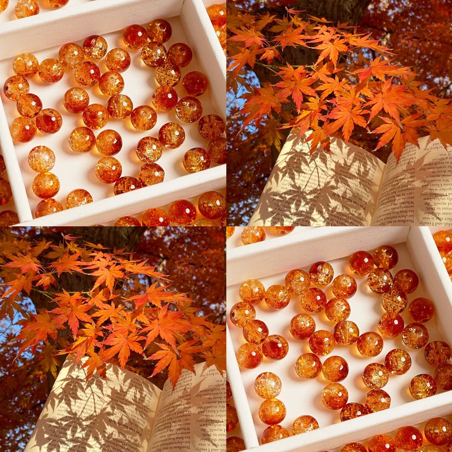 【Offline Packing】For Jewelry/Key Chain-10mm Crystal Glass Beads