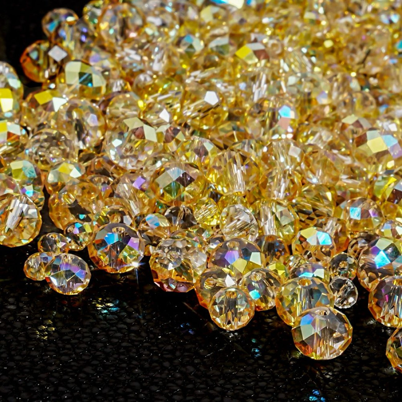 【Offline Packing】Glass Crystal Beads 3mm100 ps