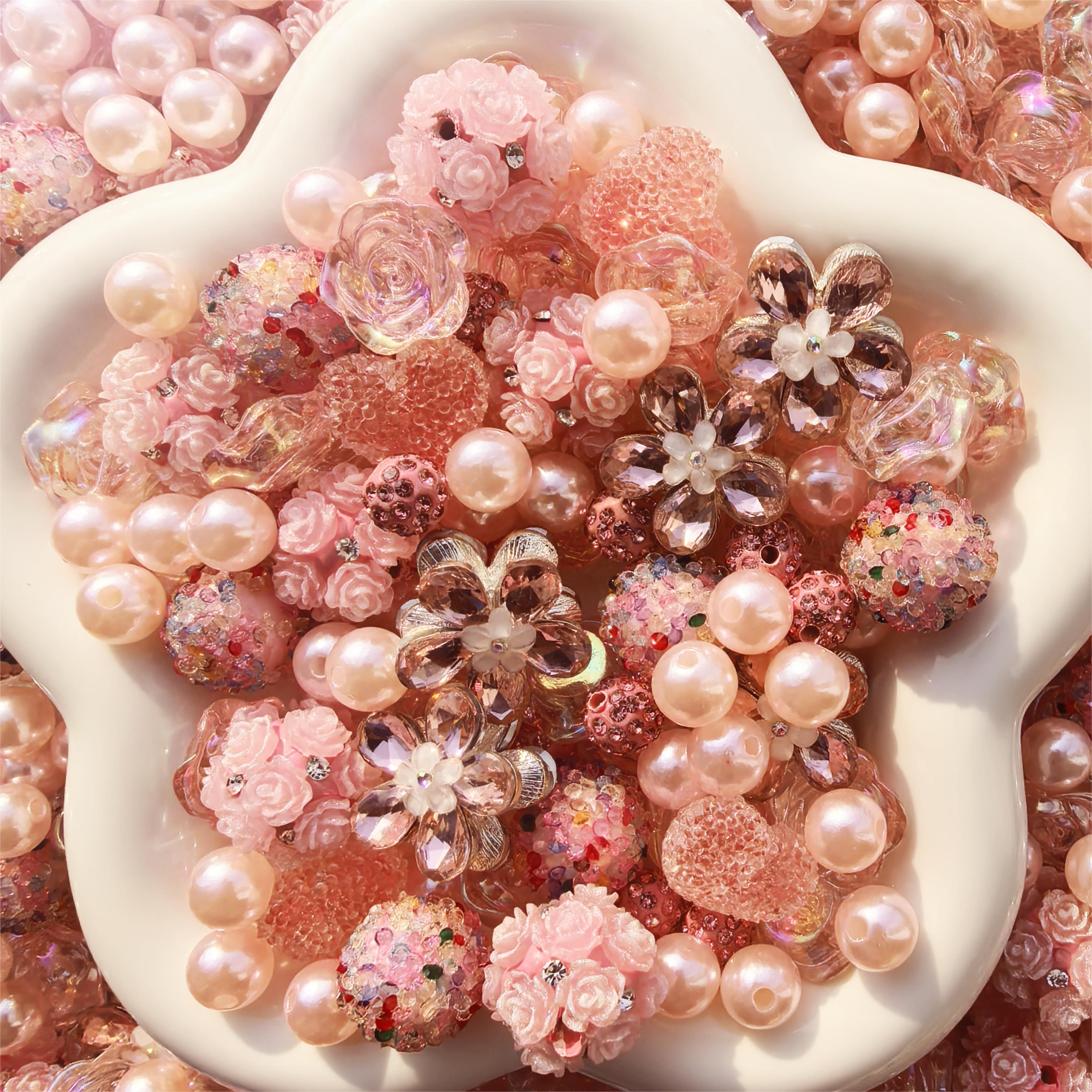 【For Pen/Key Chain】Live Product-Peach Blossom Mix