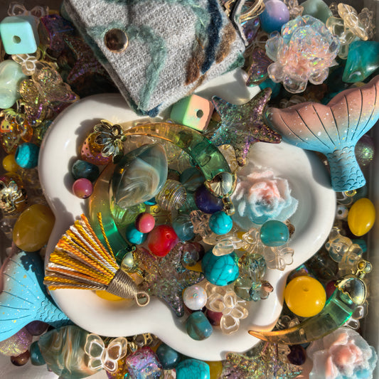 【Key Chain/Jewelry/Pen】Live Product-Mermaid Tail Paradise