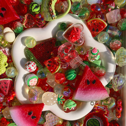 【Key Chain/Jewelry/Pen】Live Product-Watermelon Summer Crush