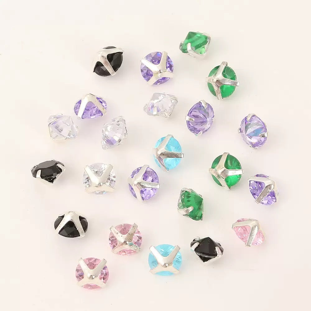 【Offline Packing】-Diamond Shimmer Zircon Glitter 3-5mm