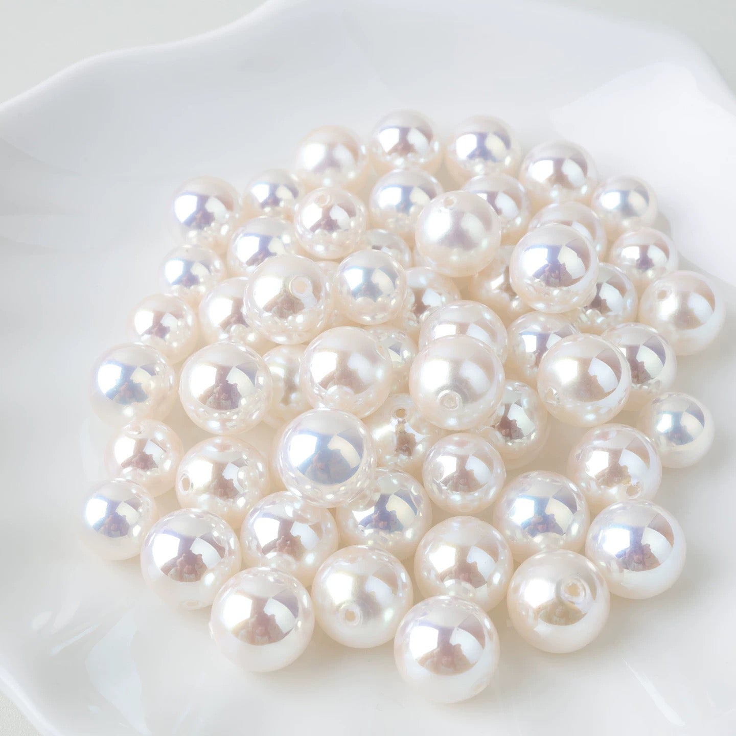 【Offline Packing】Pack Faux Craft Pearl Beads