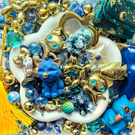 【For Pen/Key Chain】Live Product-Cats & Gold Friends