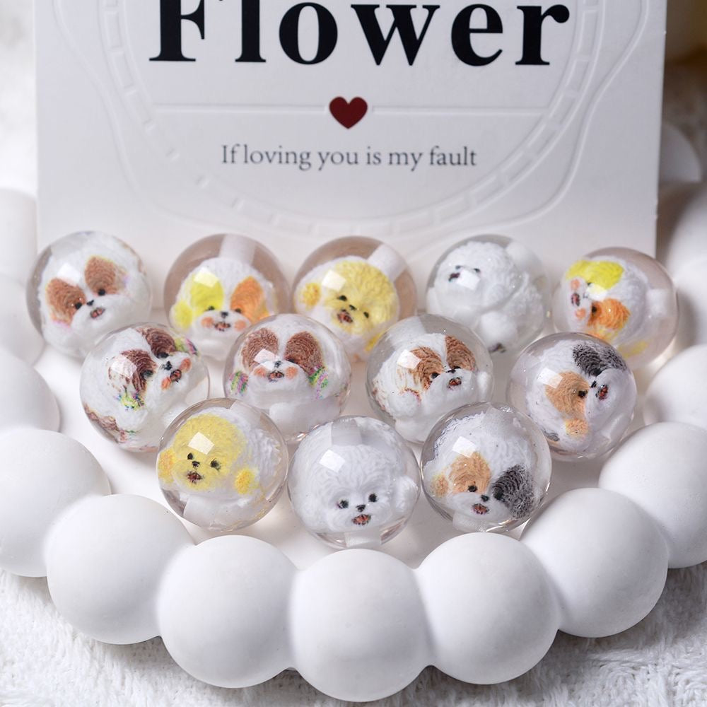 Character Round Beads