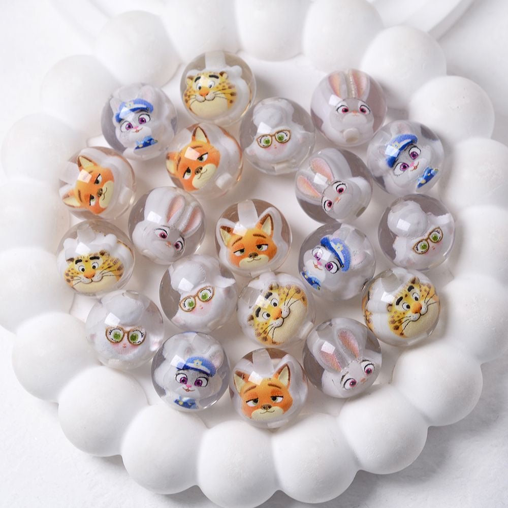 Character Round Beads