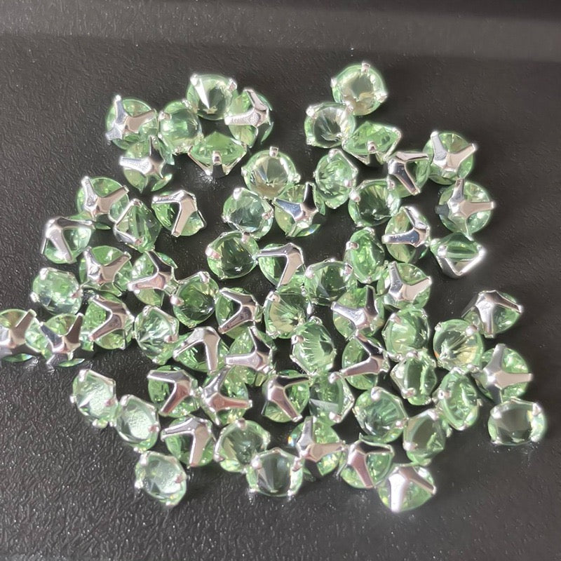 【Offline Packing】Zircon Beads For Jewelry Making 100 pcs
