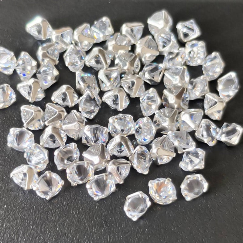 【Offline Packing】Zircon Beads For Jewelry Making 100 pcs