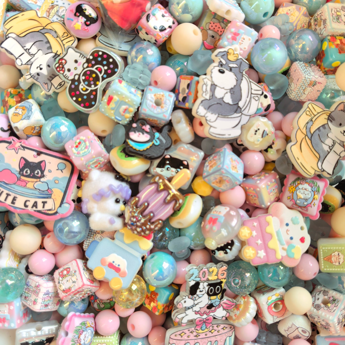 【NEW】【For Pen/keychain/phone charm】Live Product-Cartoon Acrylic Mix 300ml