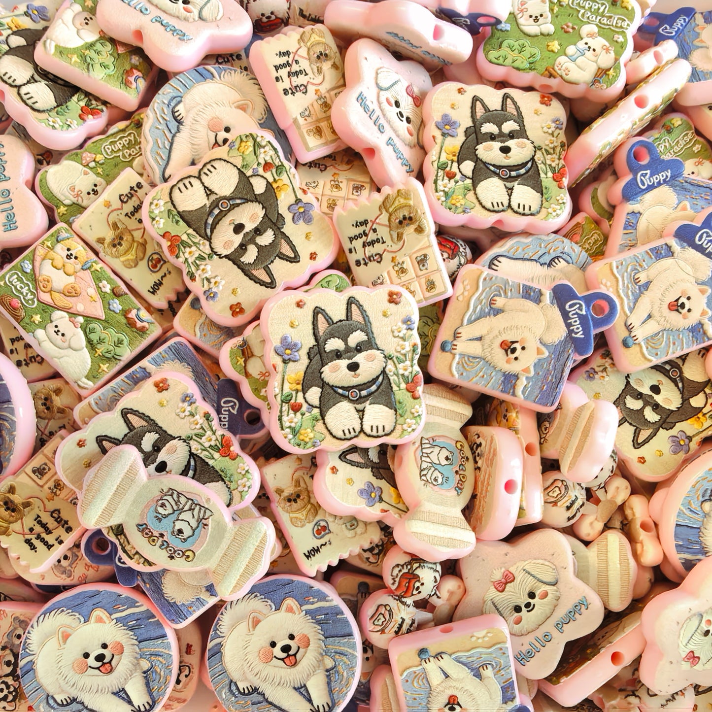 【NEW】【For Pen/keychain/phone charm】Live Product-Cartoon Acrylic Mix 300ml