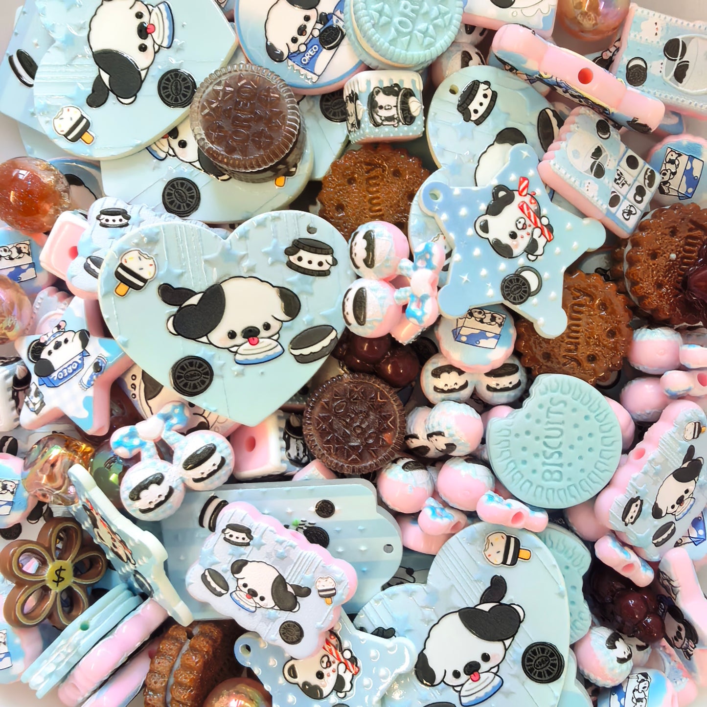 【NEW】【For Pen/keychain/phone charm】Live Product-Cartoon Acrylic Mix 300ml