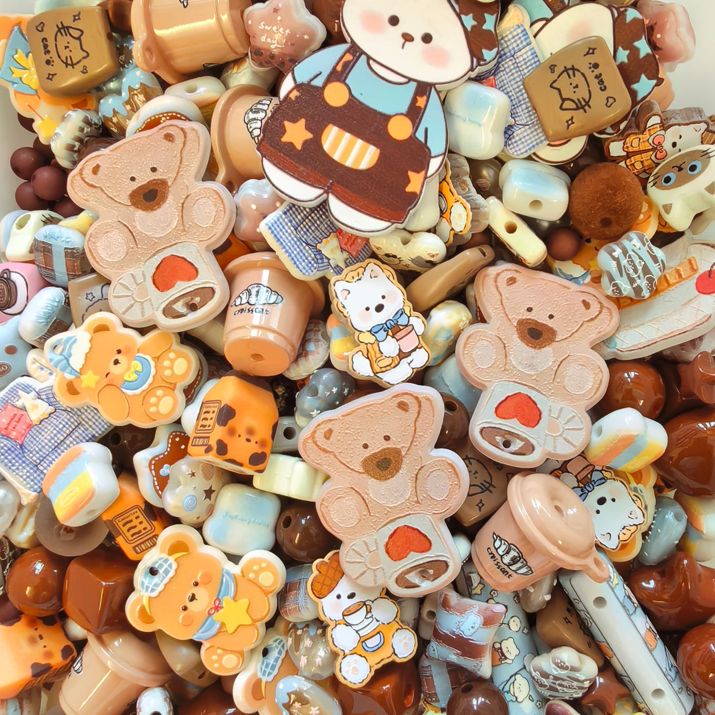 【NEW】【For Pen/keychain/phone charm】Live Product-Cartoon Acrylic Mix 300ml
