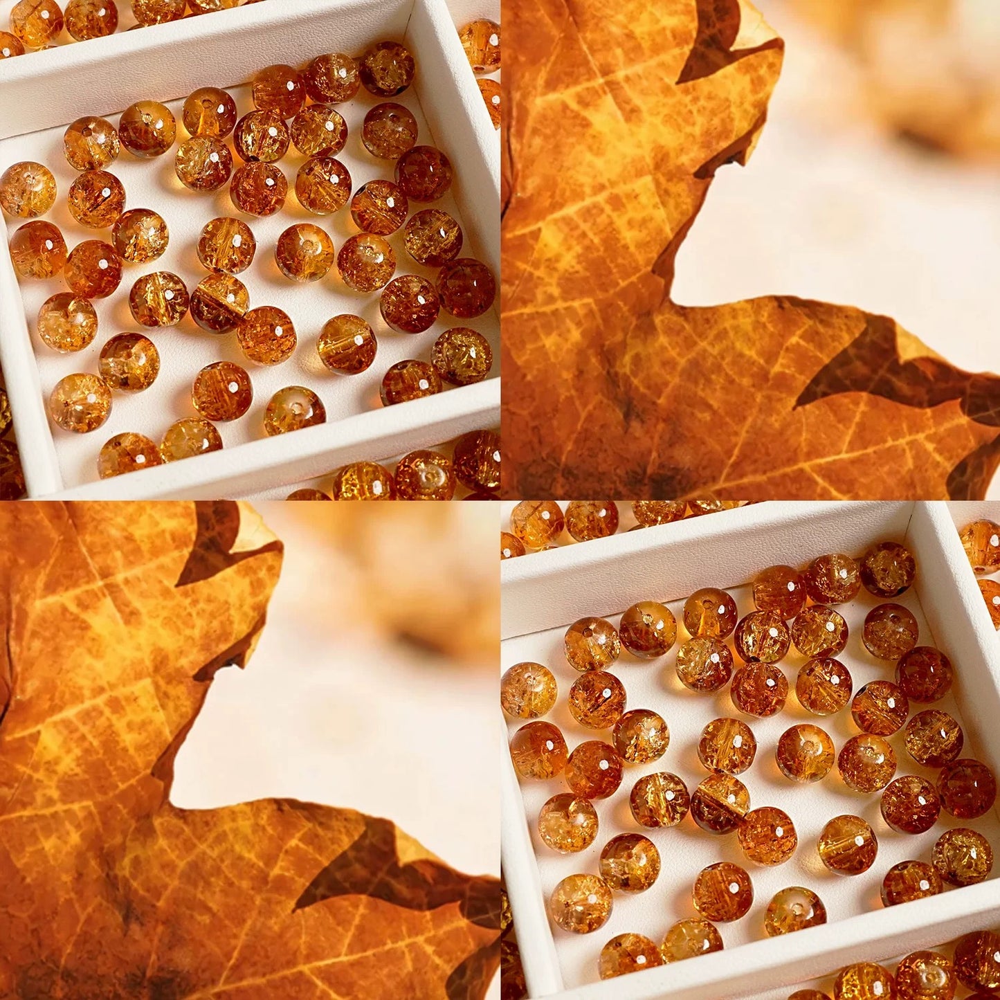 【Offline Packing】For Jewelry/Key Chain-10mm Crystal Glass Beads